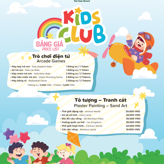 MerPerle Nui Sam Resort Introduces Kids Club – Creating Endless Fun for Young Guests